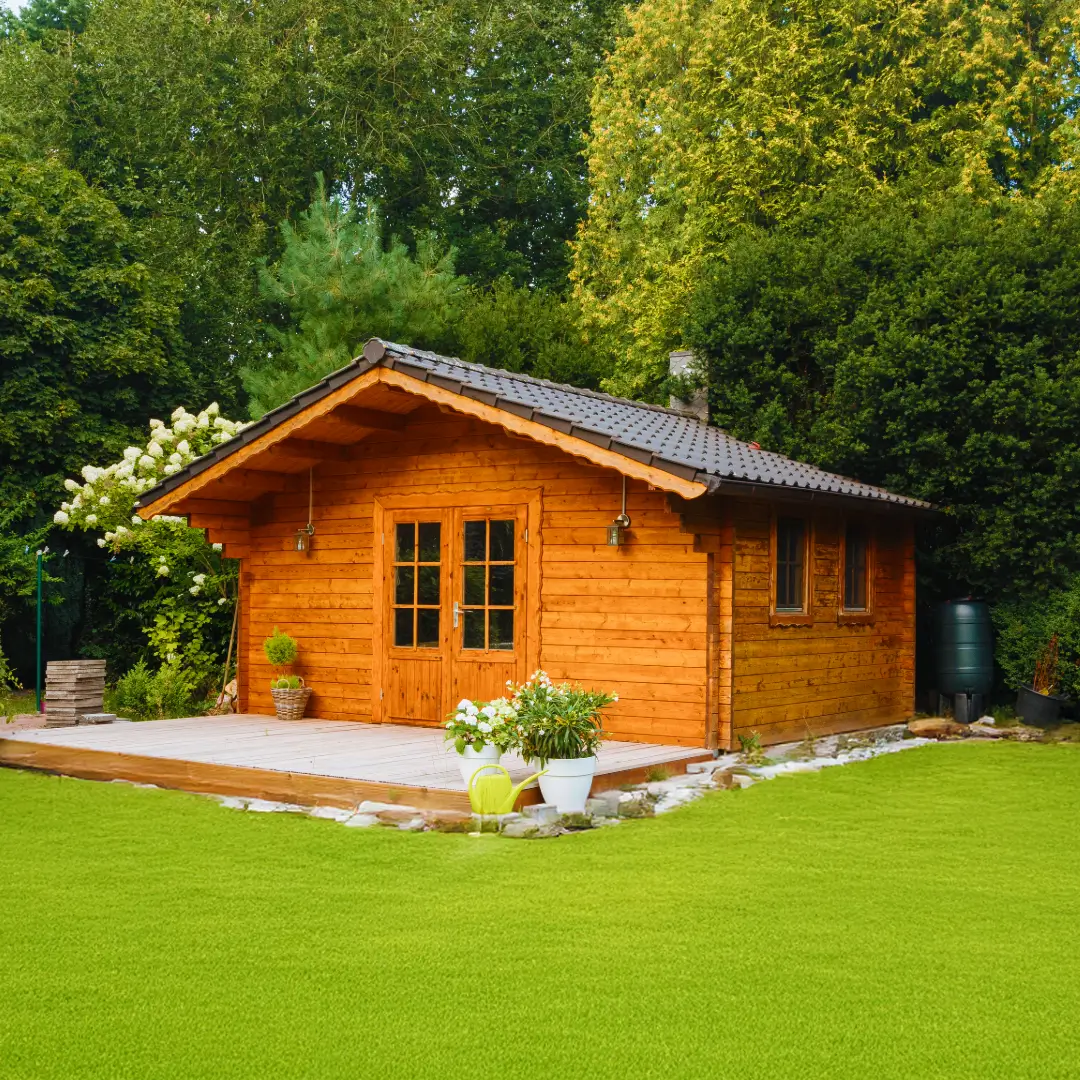 Louvre Wood Wendy House