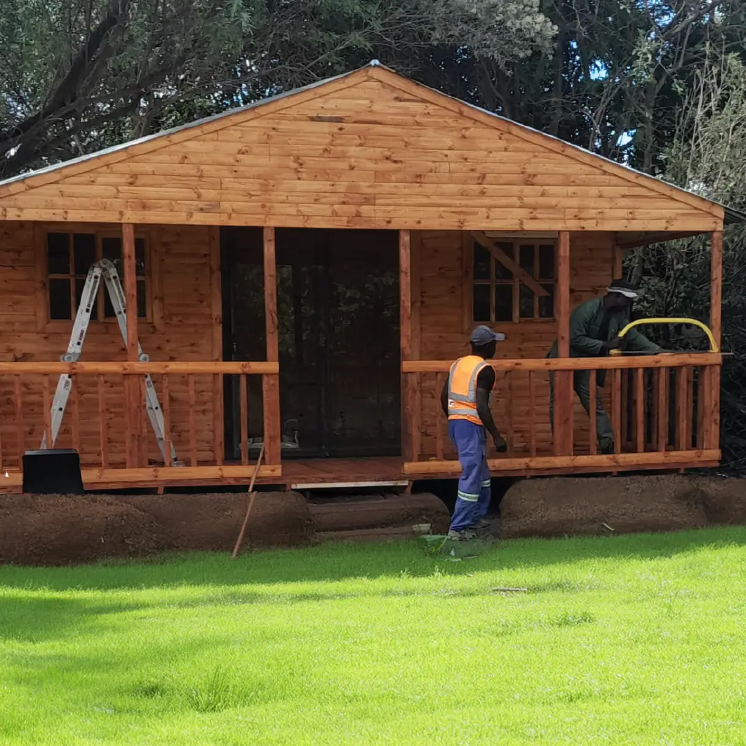 Knotty Pine Wendy House
