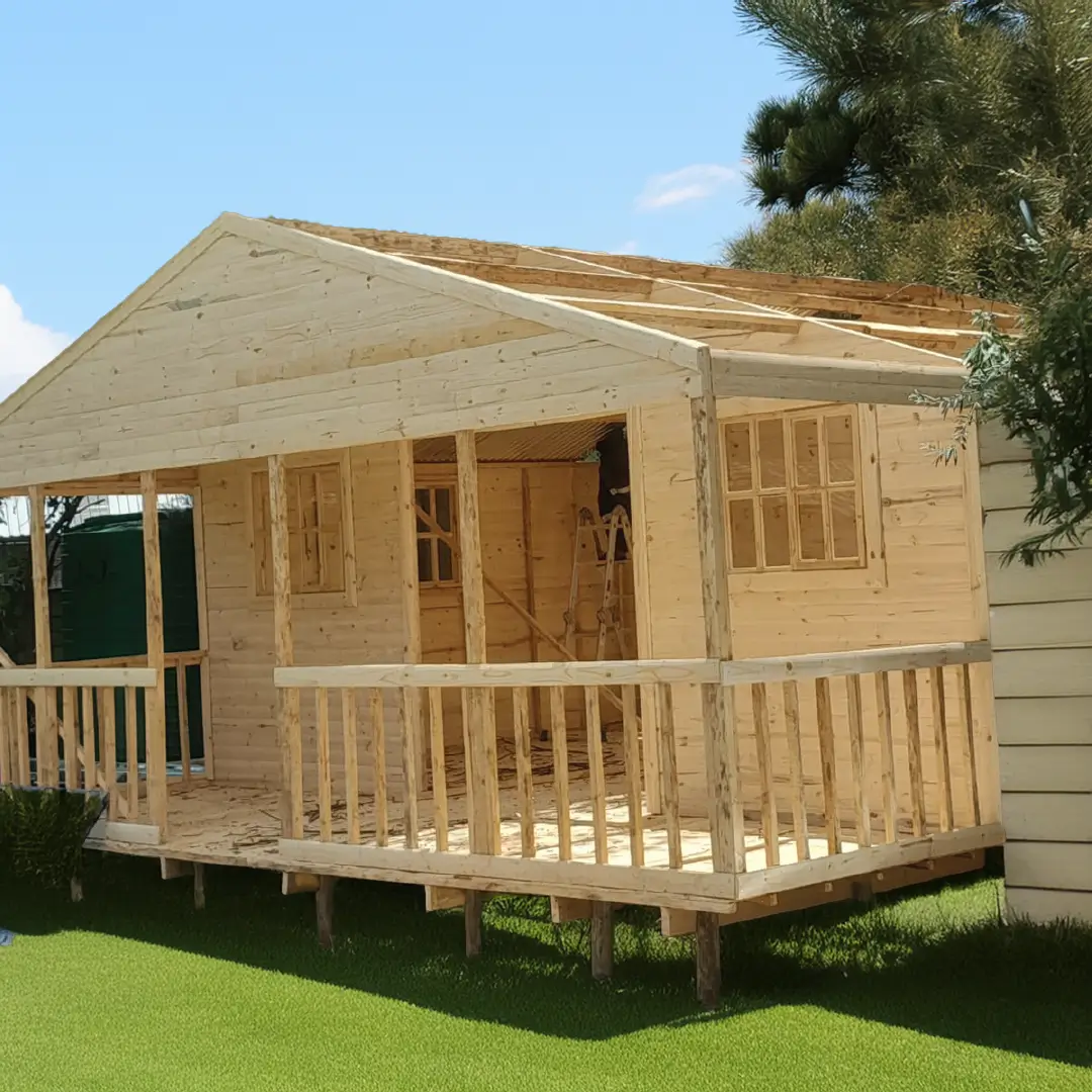 Knotty Pine Wendy House